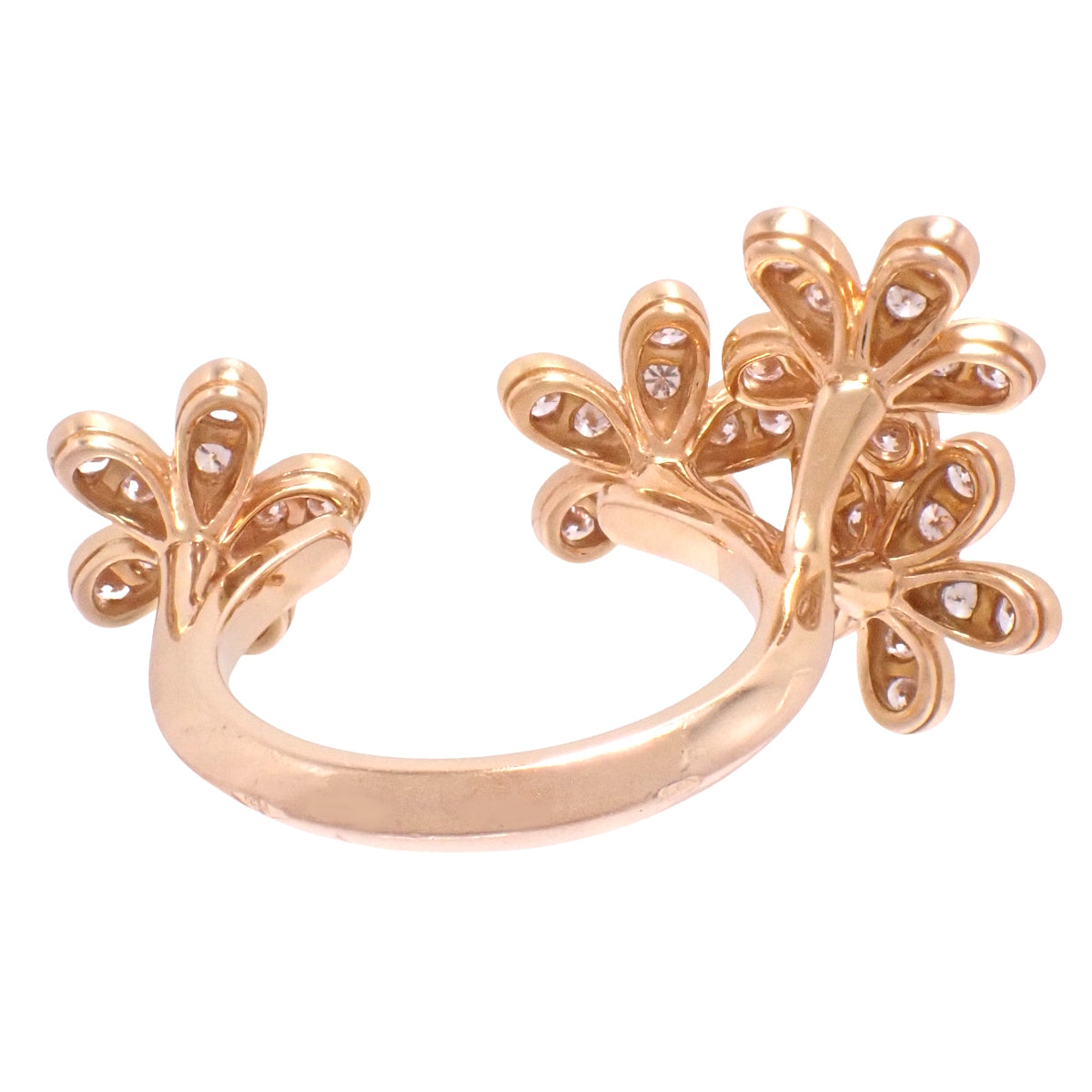 ソクラテス アントレ レ ドア リング ダイヤモンド ピンクゴールド K18PG 5.8g