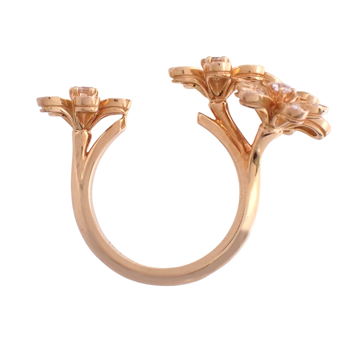 ソクラテス アントレ レ ドア リング ダイヤモンド ピンクゴールド K18PG 5.8g