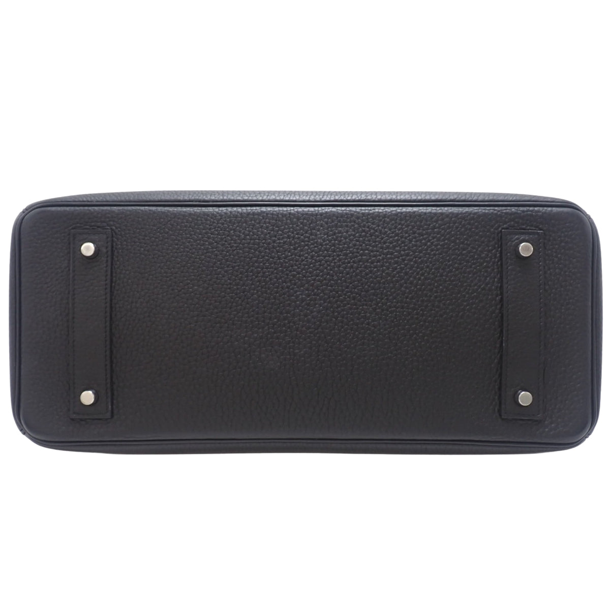 ショルダーバーキン トゴ ブラック シルバー金具 □M刻印