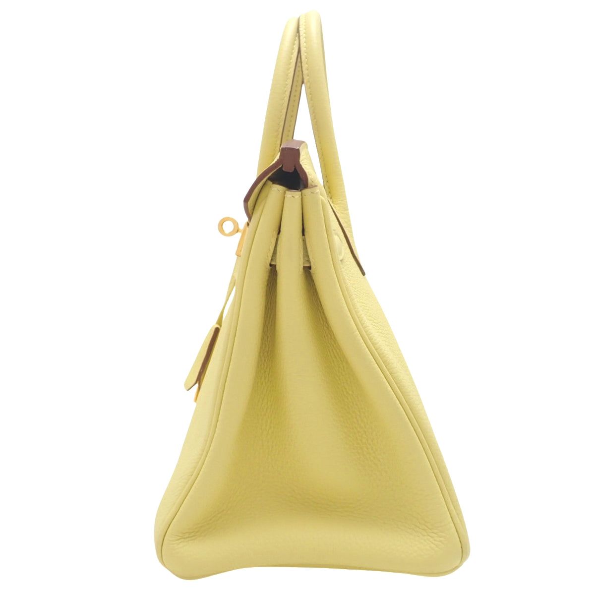 Birkin 25 Togo Jaune Poussin 金色五金 Z 字印记