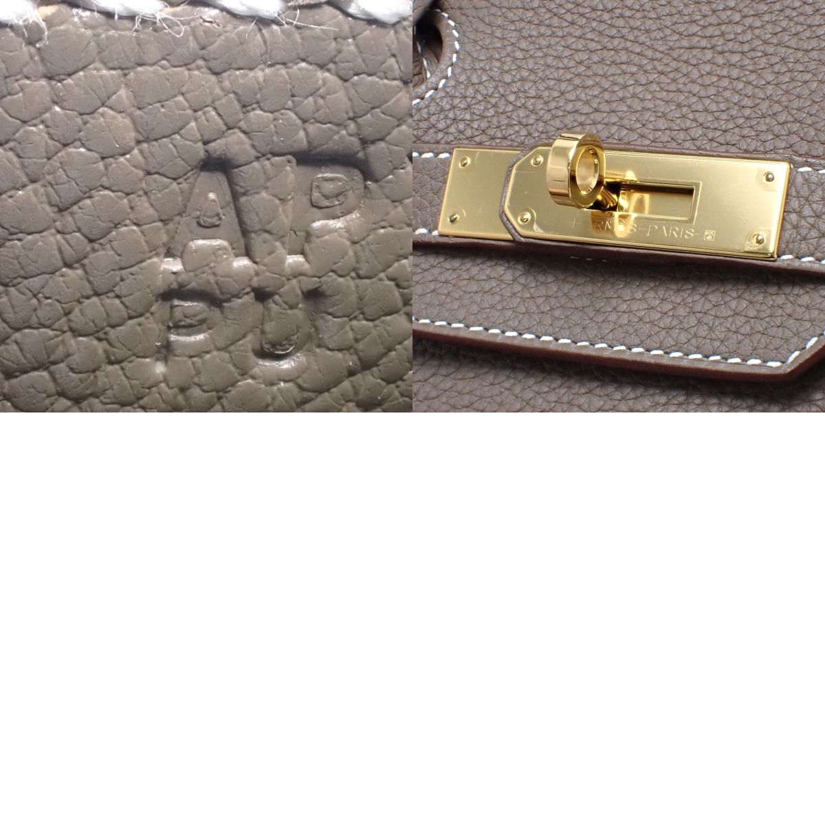 バーキン30 トゴ エトゥープ/エトープ ゴールド金具 A刻印