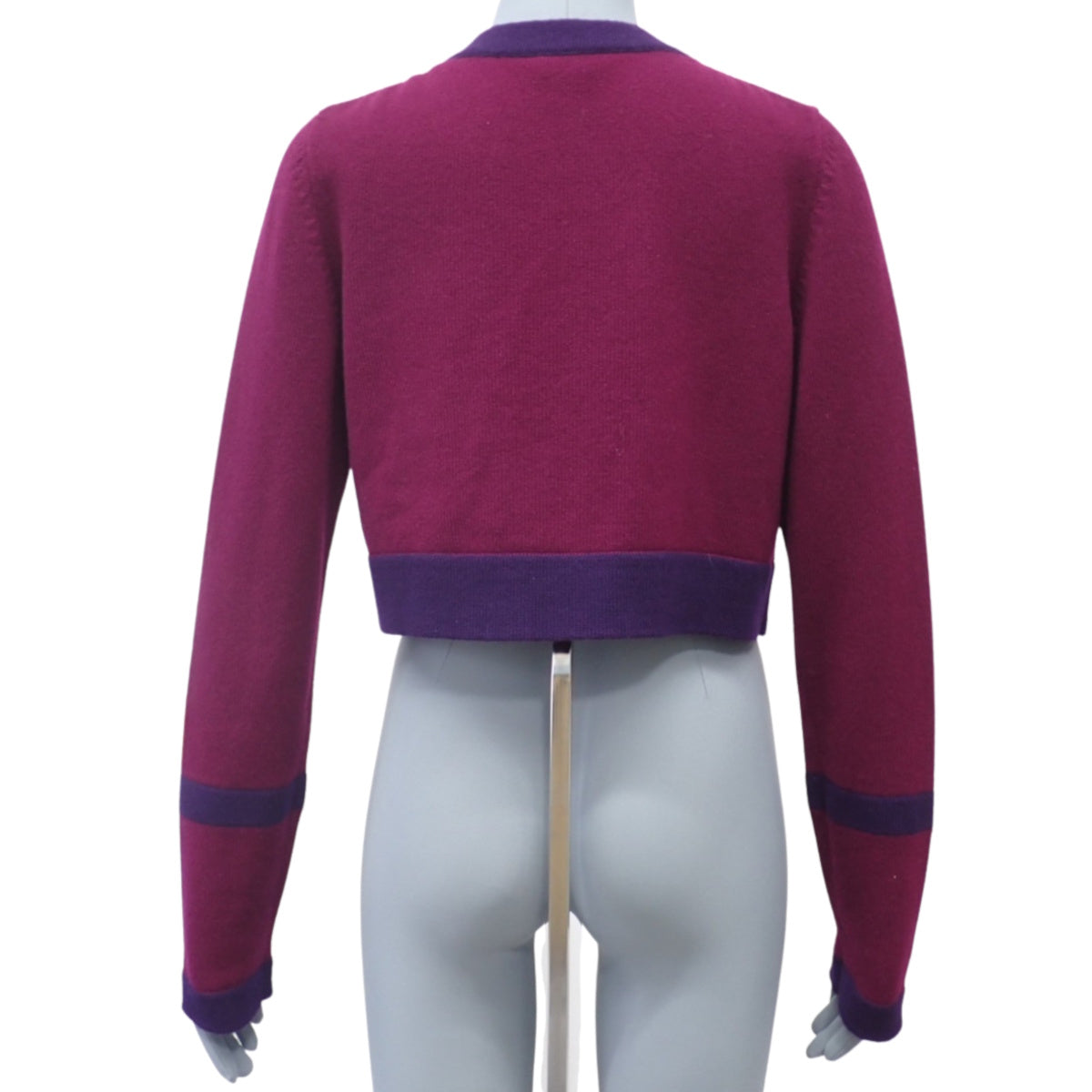 クロップド丈 カーディガン 40 P75