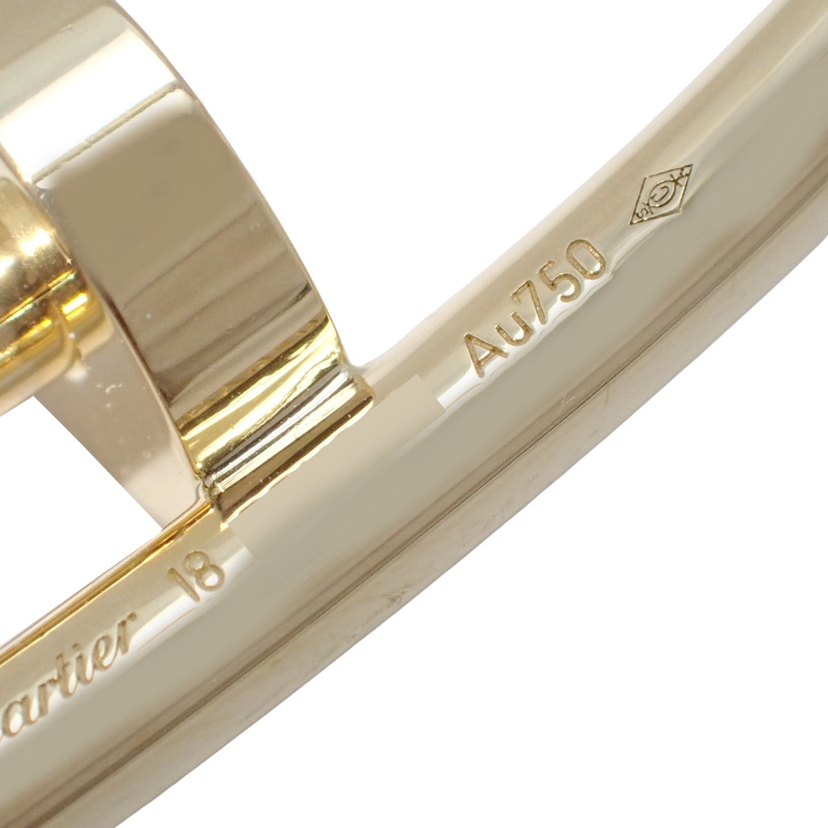 ジュストアンクル ブレスレット イエローゴールド K18YG 18 34.5g