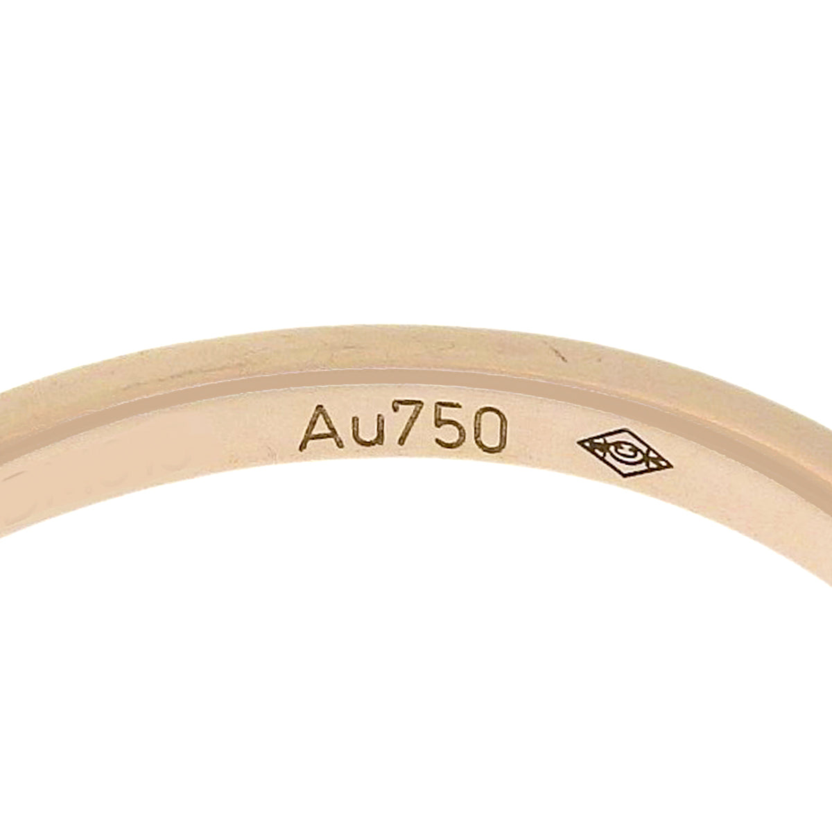 バレリーナ ウェディング リング ピンクゴールド K18PG 62 2.7g