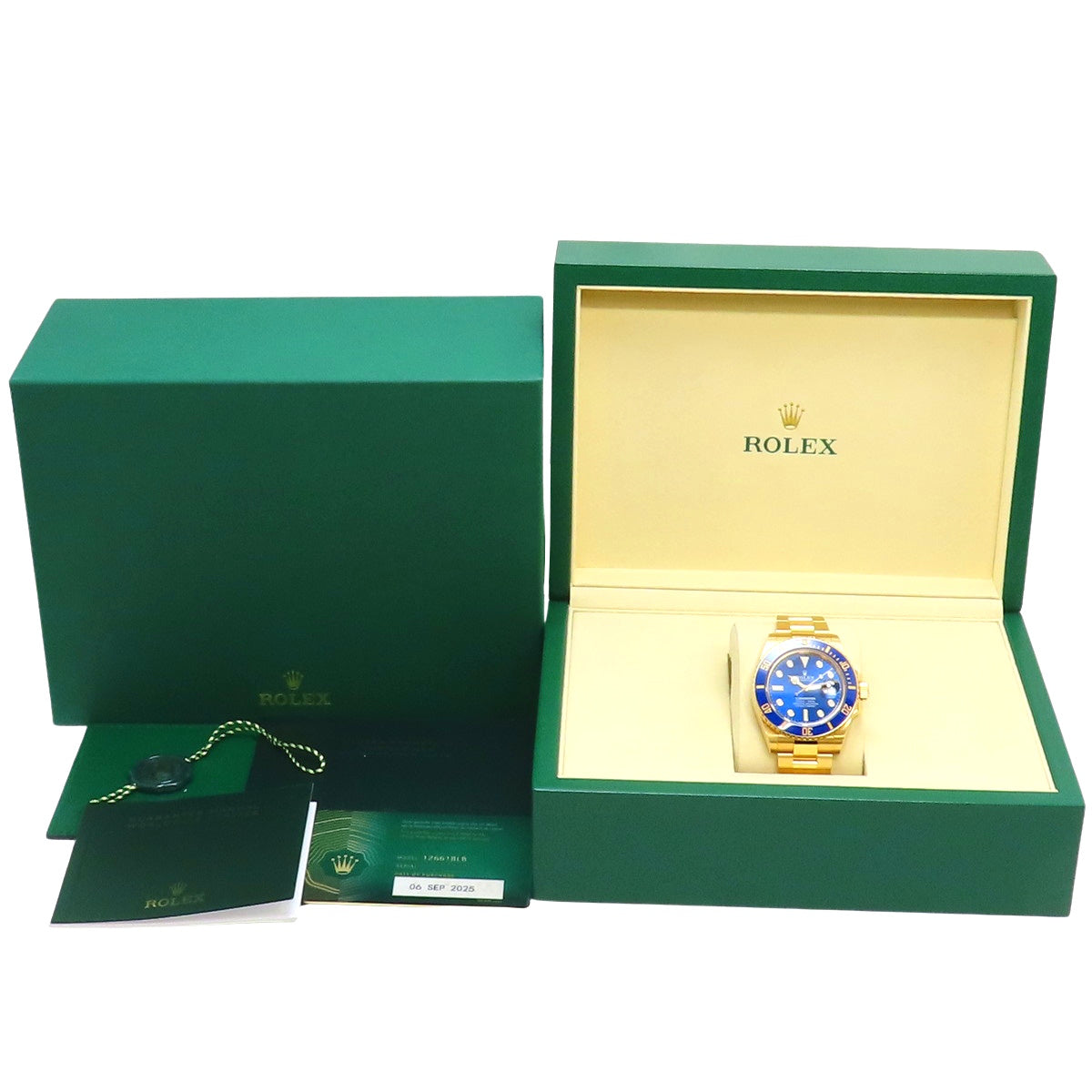 潜航者日历型 126618LB YG/CE 自动蓝