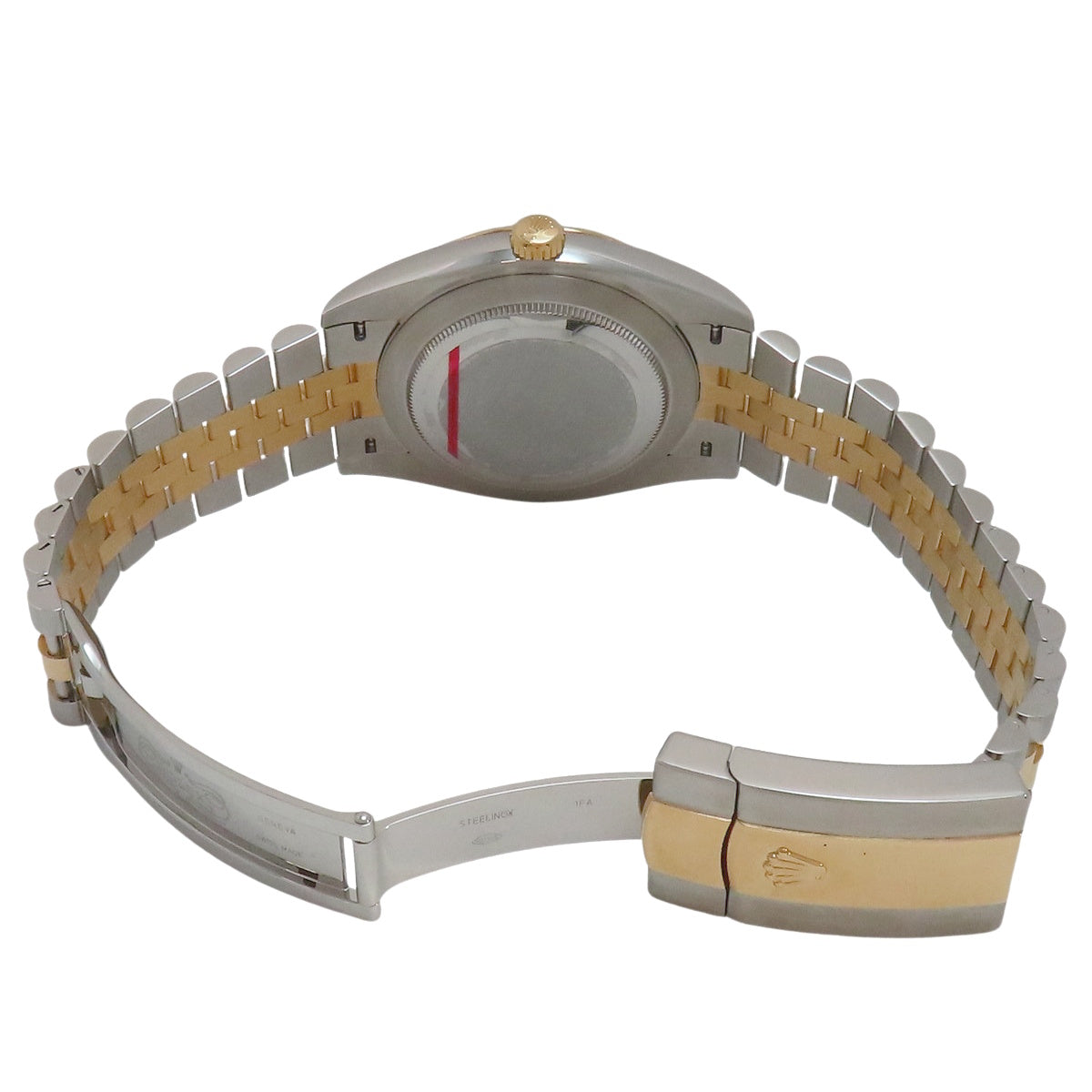 デイトジャスト41 126333 YG/SS ランダム番 ブラック 自動巻き メンズ