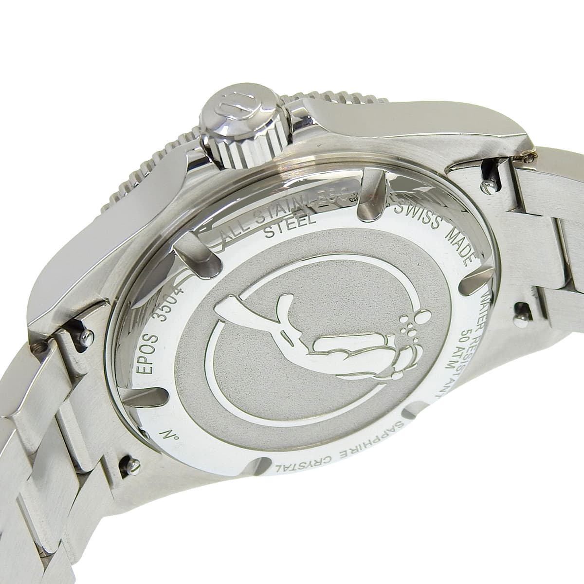 スポーティブ ダイバー 3504BL SS ブルー 自動巻き メンズ