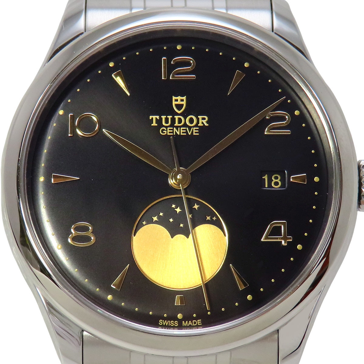 帝舵 1926 Luna M91560-0003 不锈钢黑色自动男士腕表