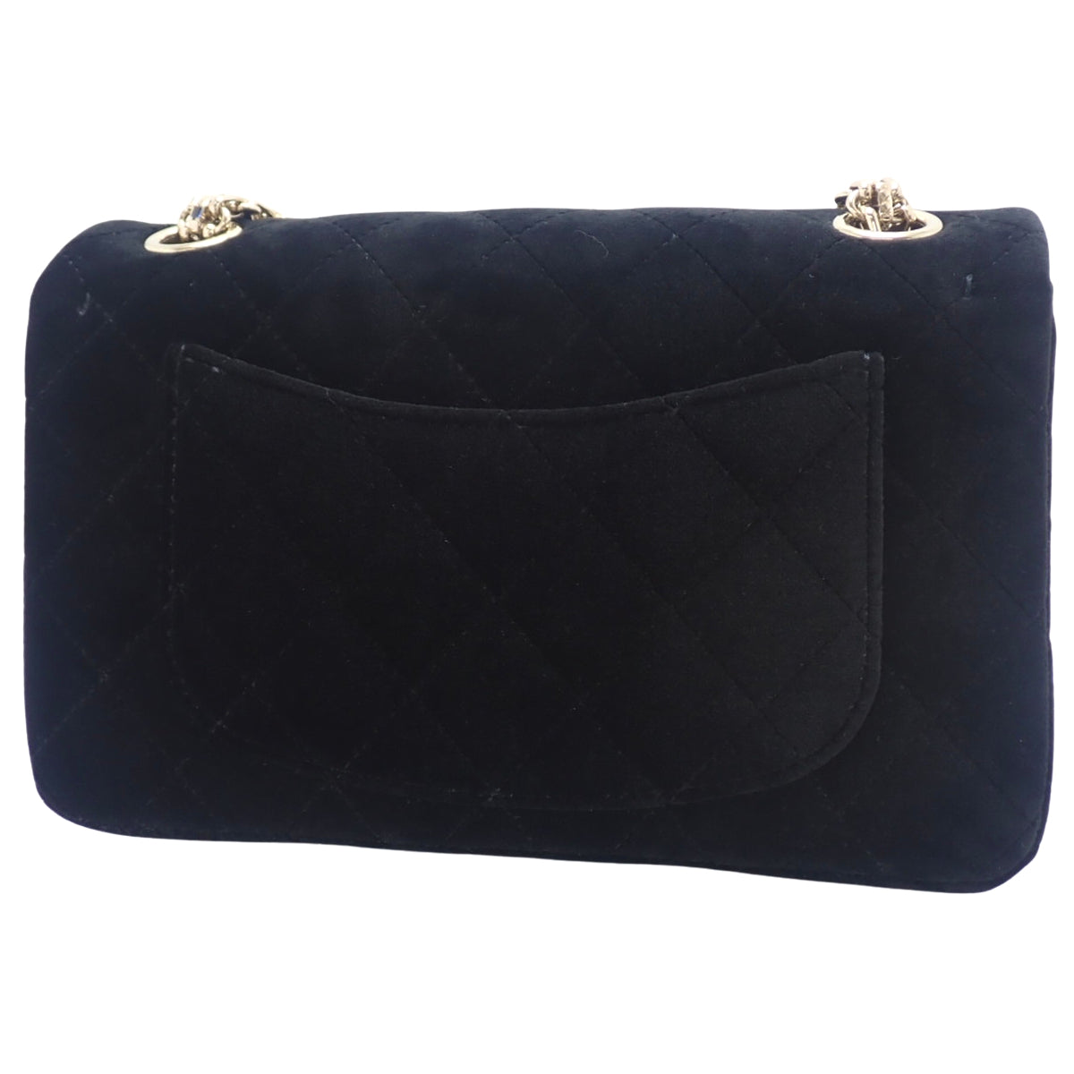 2.55 チェーンショルダーバッグ ベルベット ブラック