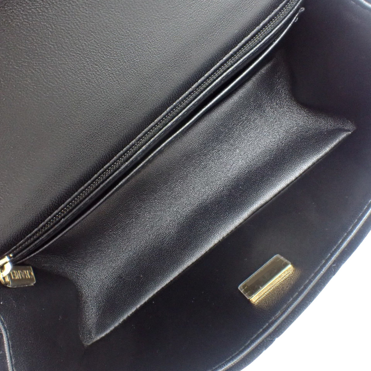 2.55 チェーンショルダーバッグ ベルベット ブラック