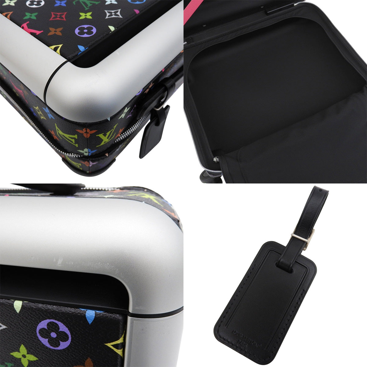 モノグラム・マルチカラー LV×TM ホライゾン55 ブラック M13787 村上隆 コラボ