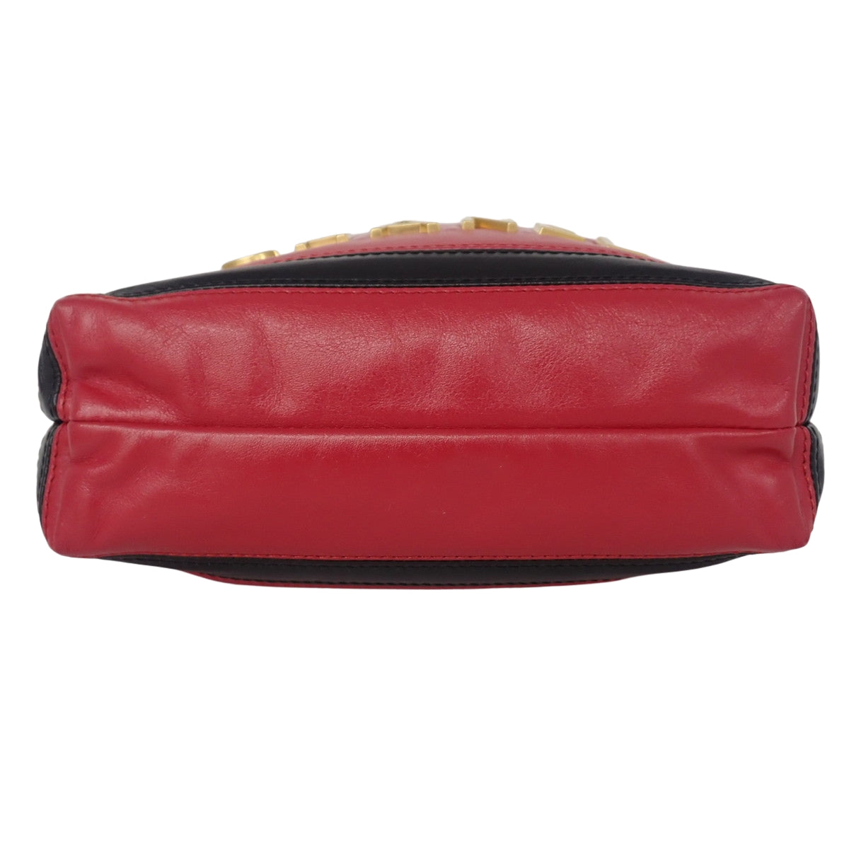 Chanel 22 Mini Handbag Leather Red Black AS3980