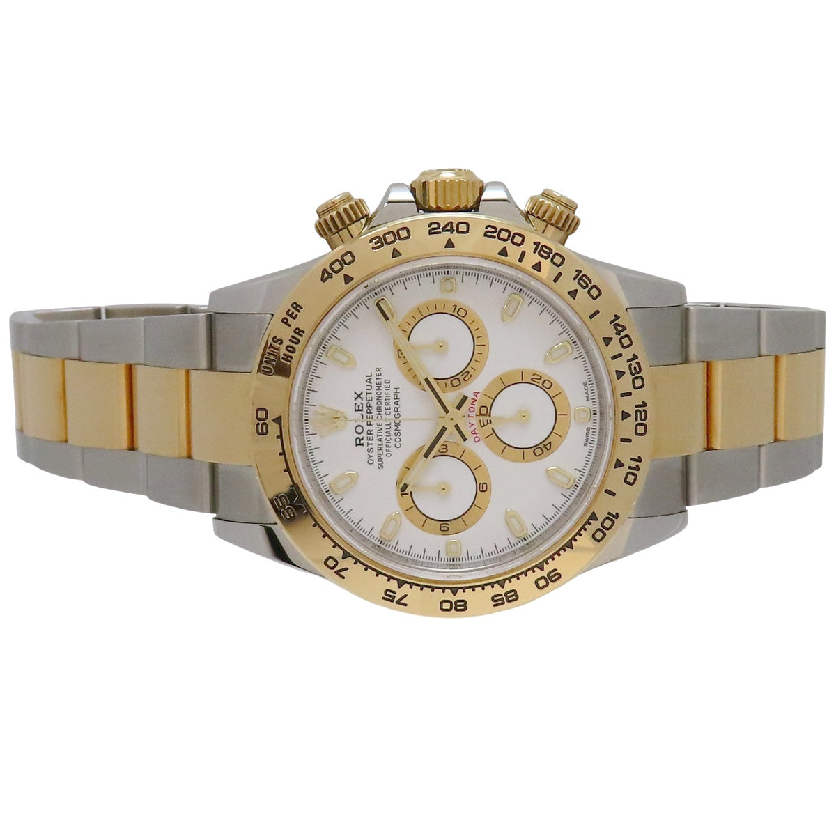 デイトナ 116503 YG/SS ランダム番 ホワイト 自動巻き メンズ