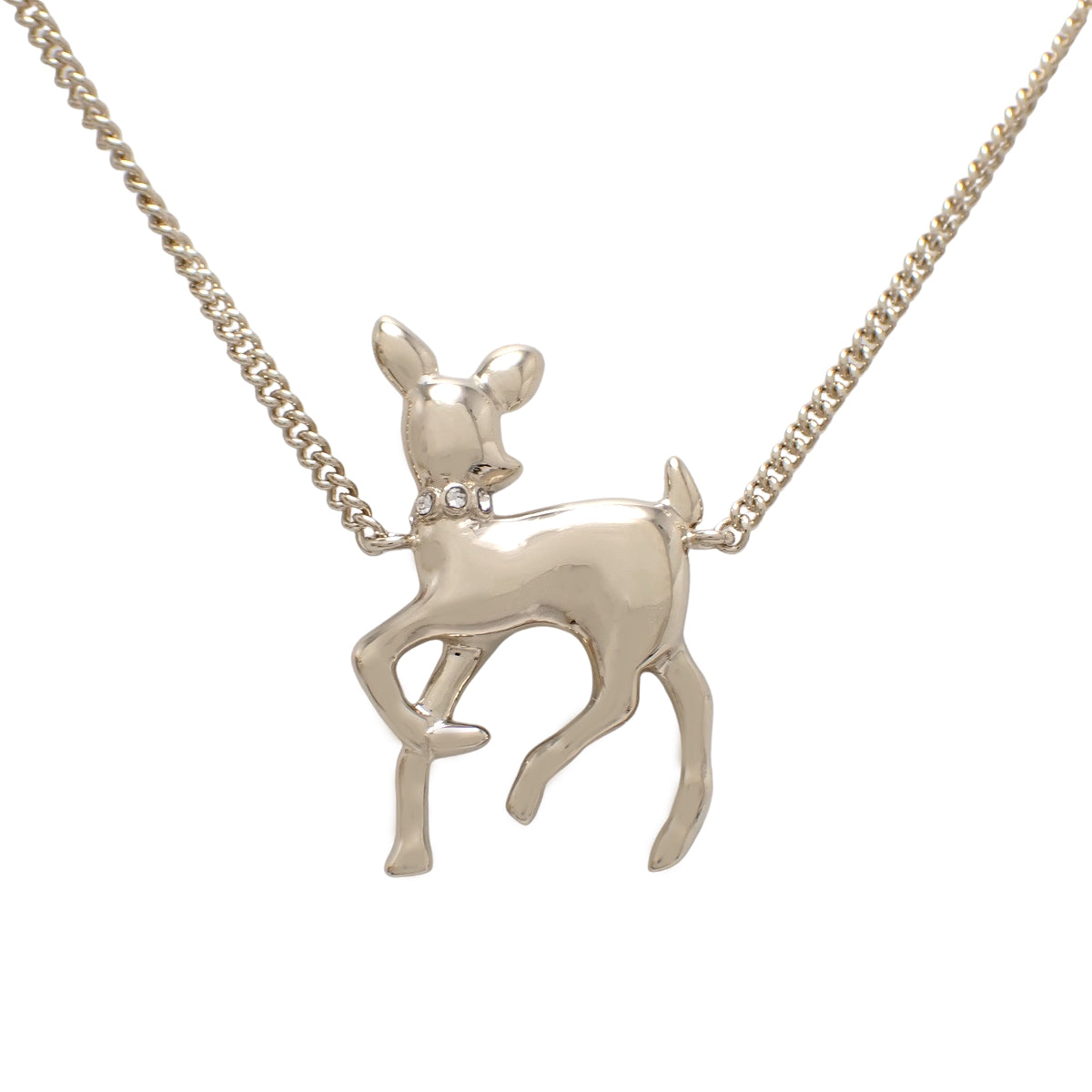 バンビパールネックレス メタル(GP) フェイクパール