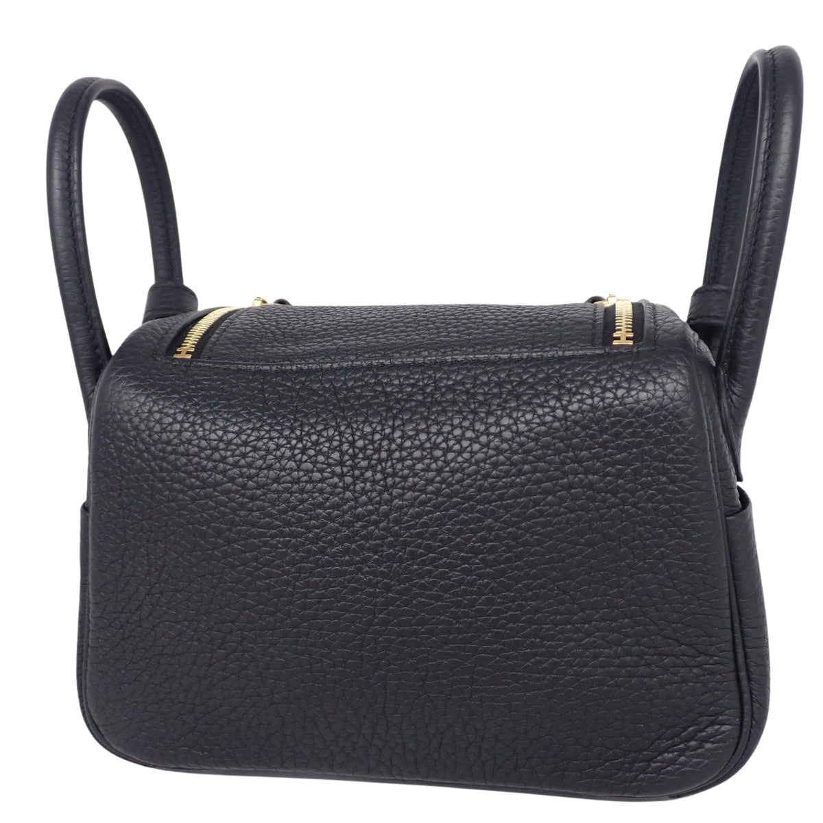 リンディミニ トリヨンクレマンス ブラック ゴールド金具 Z刻印