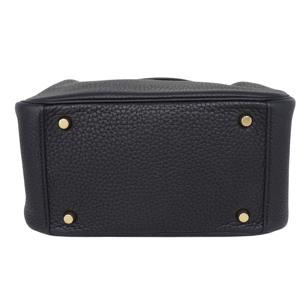 Lindy Mini Taurillon Clemence Leather Black with Gold Hardware and Z Stamp