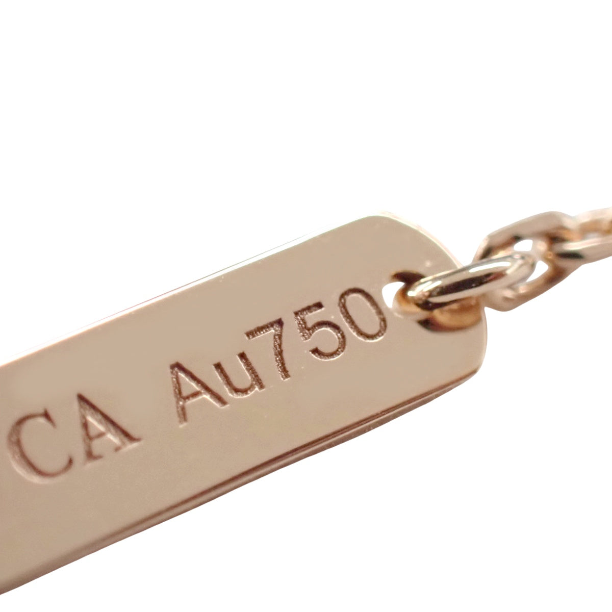 ヴィンテージアルハンブラ ネックレス ピンクマザーオブパール/ダイヤモンド ピンクゴールド K18PG 6.3g 2025年ホリデー限定