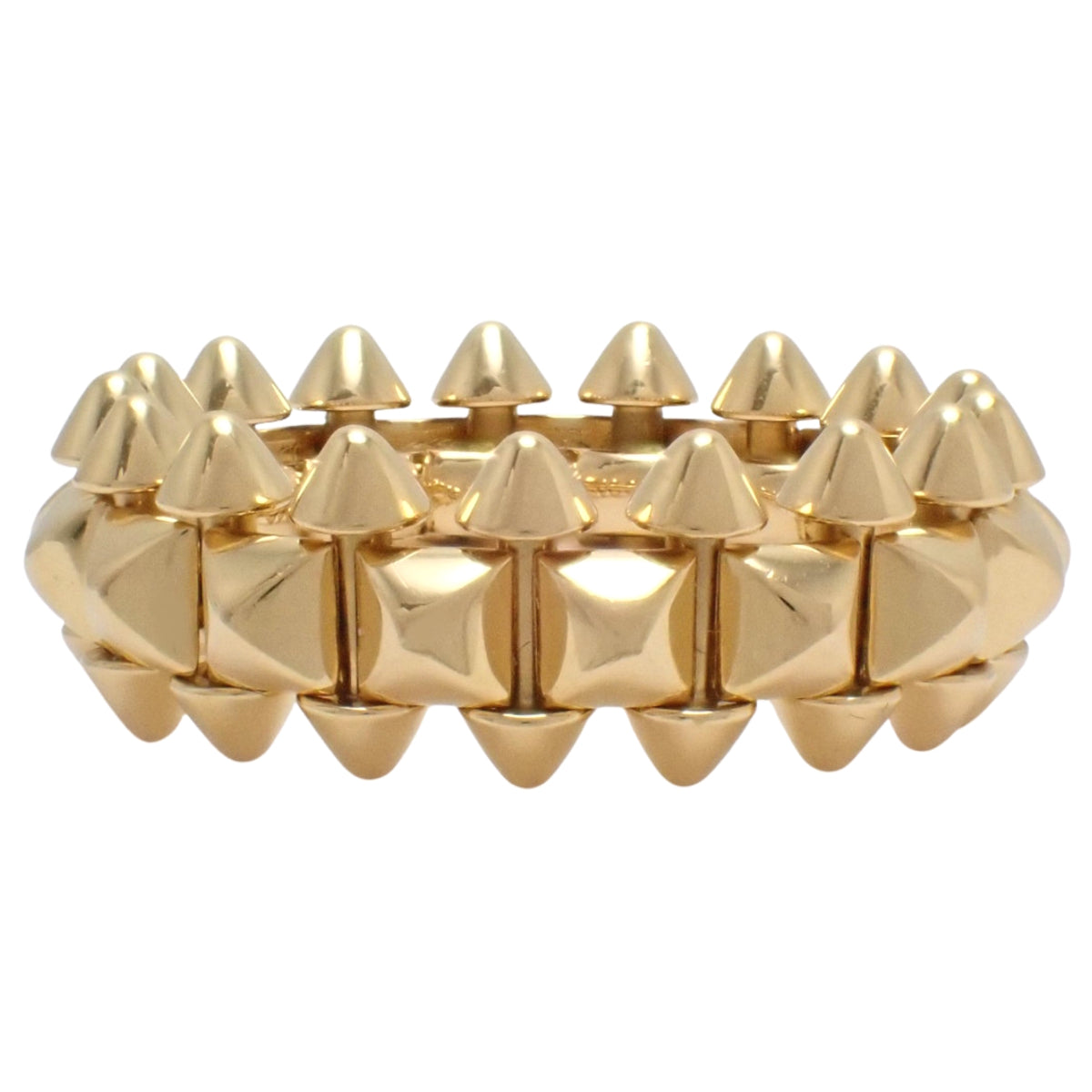 Clash de Cartier ring, MM, yellow gold, K18YG, 51, 11.1g