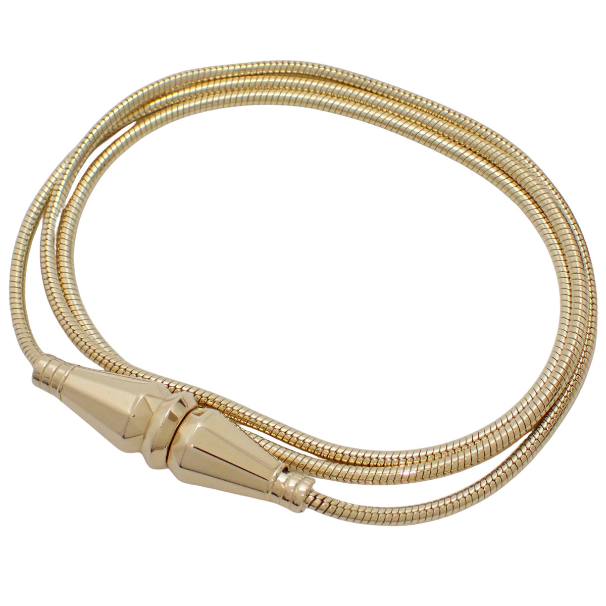 ジャック ドゥ ブシュロン ブレスレット 3ループ イエローゴールド K18YG 28.3g