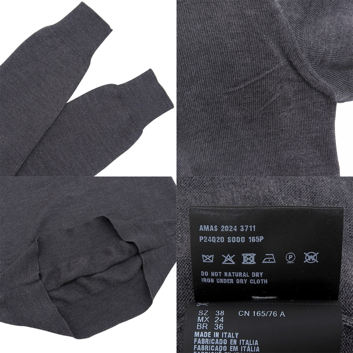 Triangle-Cut Knit 2024 Size 38