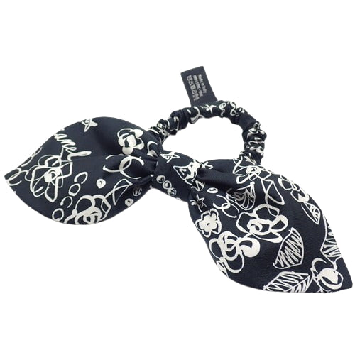 Coco Ribbon Scrunchie 发夹 时尚配饰 发带 花朵 丝绸