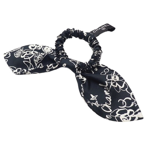 Coco Ribbon Scrunchie 发夹 时尚配饰 发带 花朵 丝绸