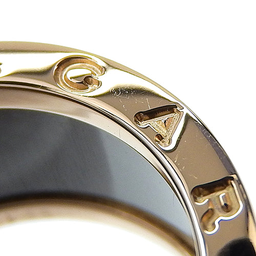 B-zero1 B-zero1 Ring, 18K Pink Gold, PG, Ceramic, Accessory, Jewelry, B-zero1, Size 21 (61)