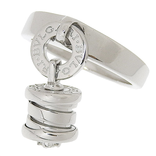 B-zero1 Element Ring with Diamond, K18 White Gold, WG, Accessory, Jewelry, B-zero1 1PD, Size 10 (50)
