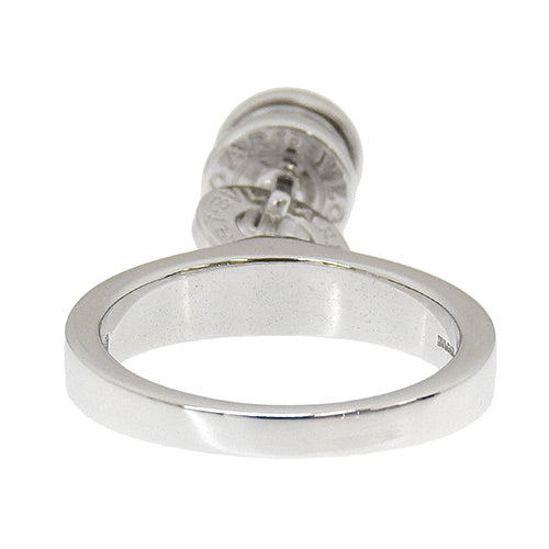 B-zero1 Element Ring with Diamond, K18 White Gold, WG, Accessory, Jewelry, B-zero1 1PD, Size 10 (50)