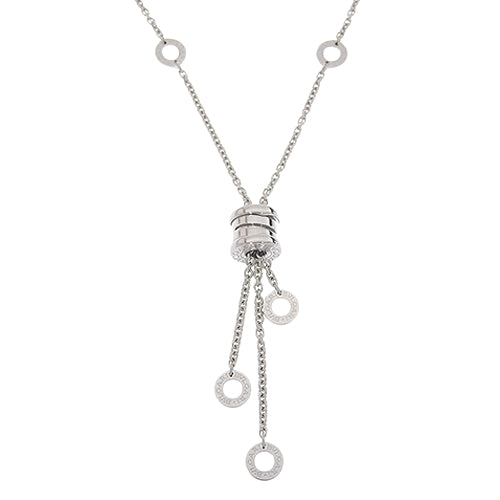 B-zero1 Element Necklace in 18K White Gold (WG) - Accessory Jewelry