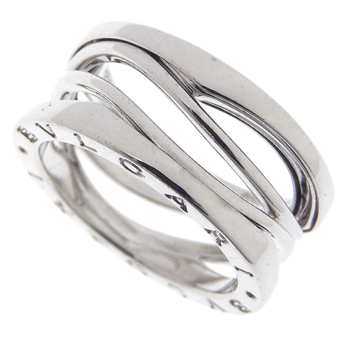 B-zero1 Legend Ring 353767, 18K White Gold, WG, with Warranty, B-zero1, Size 11 (51)