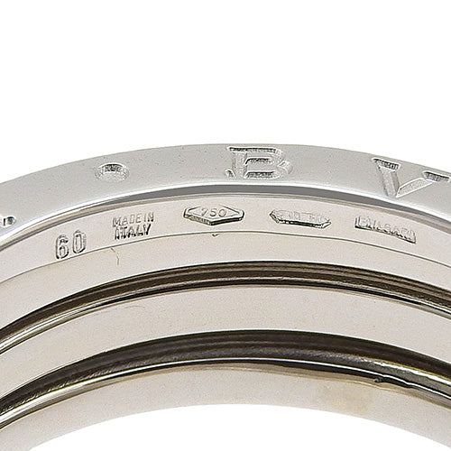 B-zero1 B-zero1 Ring, 18K White Gold, WG, Accessory, Jewelry, B-zero1, 2-Band, Size 19 (59)