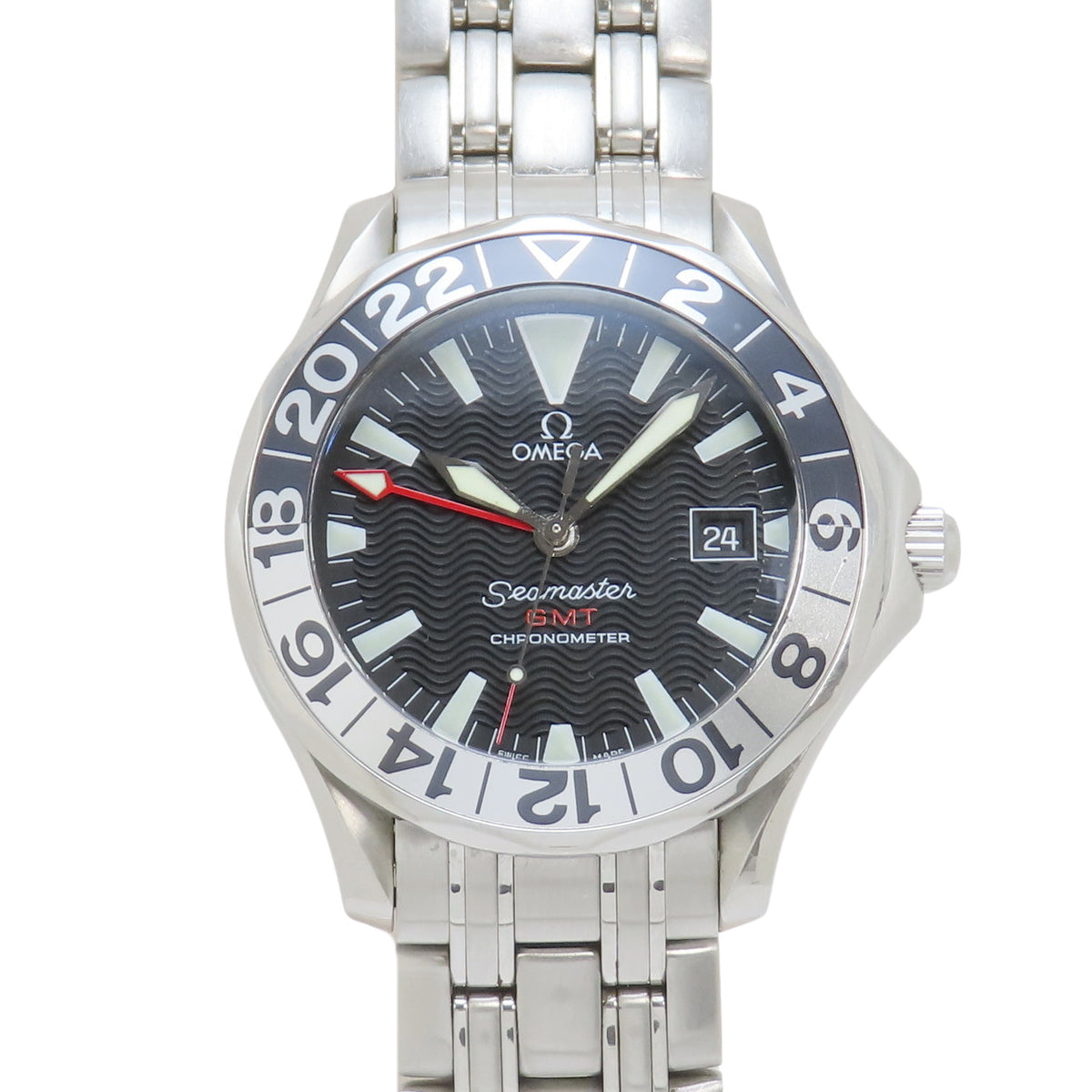 2534.50 Seamaster 300 GMT SS Automatic Black