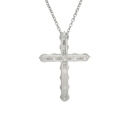 クロス ペンダント ダイヤモンド プラチナ Pt950 アクセサリー ジュエリー 11PD