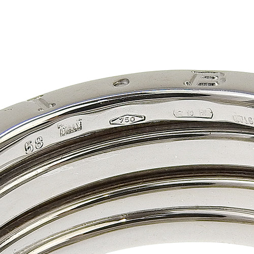 B-zero1 B-zero1 Ring, 18K White Gold, WG, Accessory, Jewelry, B-zero1, 2-Band, Size 17 (57)