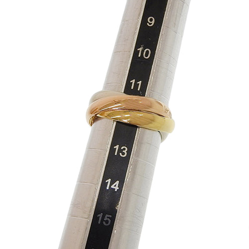 les must de Cartier トリニティ リング イエローゴールド K18YG ホワイトゴールド K18WG K18 ピンクゴールド PG アクセサリー ジュエリー 3連 三連