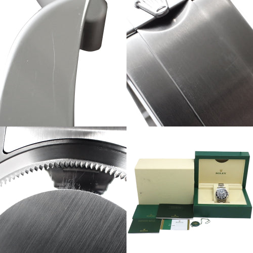 [Warranty included] 114060 Submariner Stainless Steel SS Random Number Automatic Watch Purchased October 2019 Black Silver