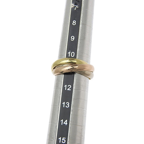 Les Must de Cartier Trinity Ring, Yellow Gold (K18YG), Pink Gold (K18PG), White Gold (K18WG), Accessory, Jewelry, 3-band, Triple band