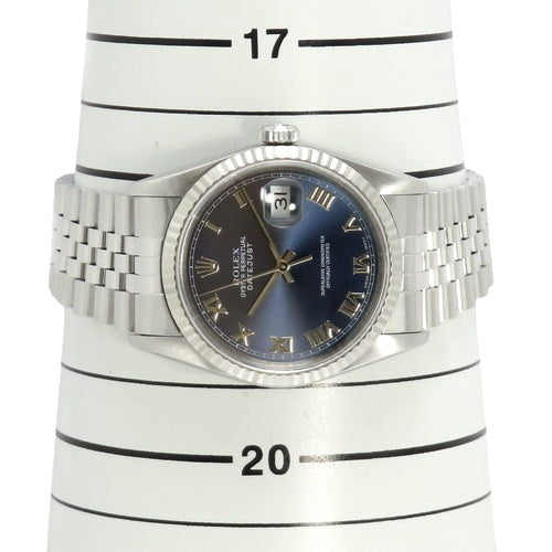 [Warranty included] 16234 Datejust Stainless Steel SS U-Serial (1997) Automatic Winding Jubilee Bracelet Blue Silver Purchased in May 1999