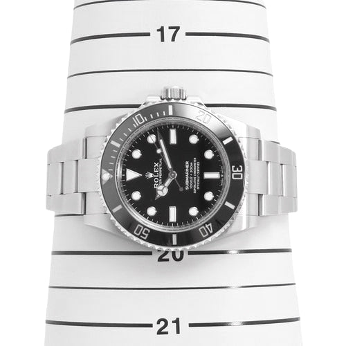 [2021 Warranty] 124060 Submariner Stainless Steel SS Random Number Automatic Watch Purchased in December 2021 Black Silver