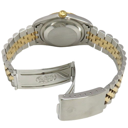 [Warranty included] 16233G Datejust YG/SS W serial (1994-1995) Automatic with 10 diamonds, purchased in June 1995, Blue and Silver