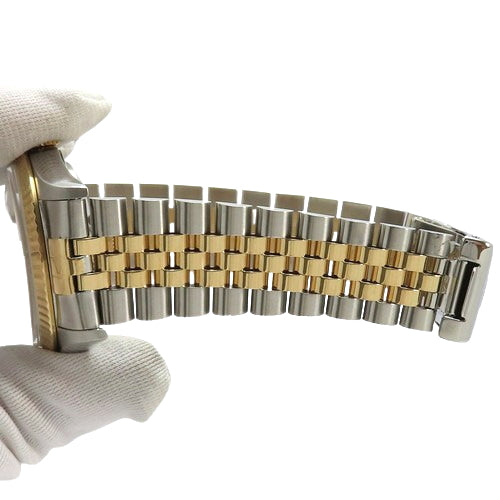 [Warranty included] 16233G Datejust YG/SS W serial (1994-1995) Automatic with 10 diamonds, purchased in June 1995, Blue and Silver