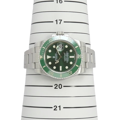 [Warranty included] 116610LV Submariner Date, Stainless Steel, G Serial (2010), Automatic, Purchased in May 2011, Green and Silver