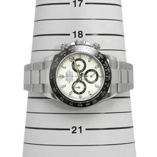 [Warranty included] 116500LN Daytona Stainless Steel Automatic Chronograph with Random Number, Purchased November 2019, White and Silver