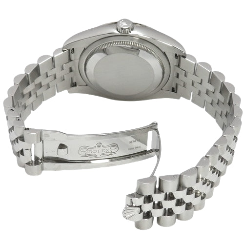 [Warranty included] 116264 Turn-O-Graph, 18K White Gold, WG Z-series (2006), Automatic, Juvre Bracelet, Purchased August 2010, Black and Silver
