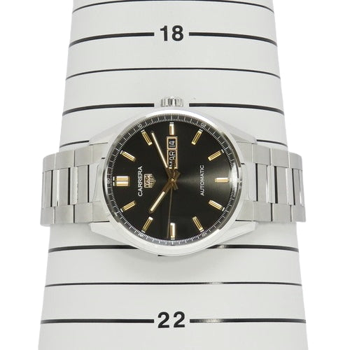 [2024年保修] Carrera Day-Date WBN2013.BA0640 SS不锈钢自动腕表，2024年7月购买，黑色和银色