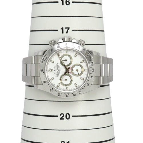 [Warranty included] 116520 Daytona Stainless Steel Automatic Chronograph, Random Number, Purchased December 2011, White and Silver