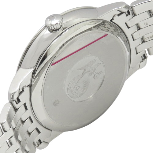 [Warranty included] De Ville Prestige Co-Axial 424.10.40.20.01.001 Stainless Steel Automatic Black Silver