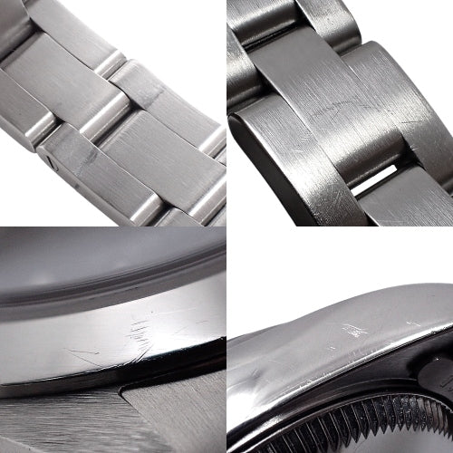 [Warranty included] 76080 Oyster Perpetual Stainless Steel A Series (1998-1999) Automatic Movement Purchased June 2000 Black Silver