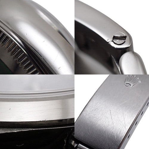 [Warranty included] 76080 Oyster Perpetual Stainless Steel A Series (1998-1999) Automatic Movement Purchased June 2000 Black Silver